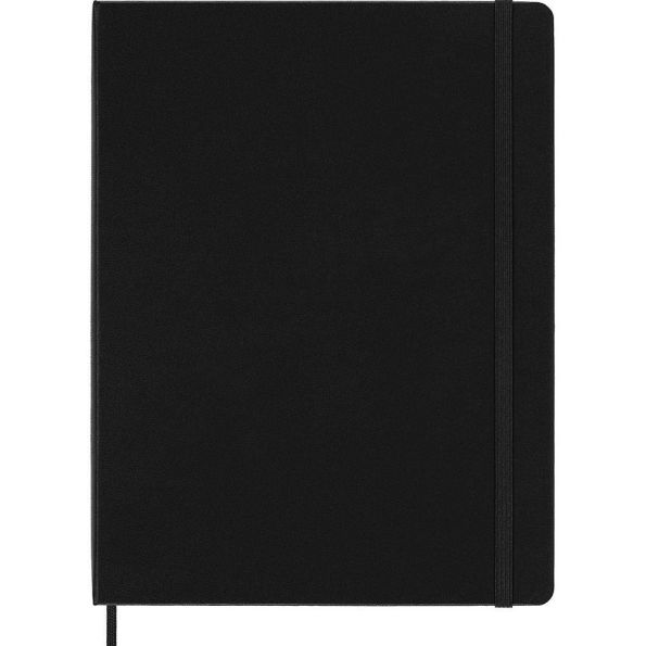 Moleskine Classic Notebook, Extra Large, Ruled, Black, Soft Cover (7.5 x 10)