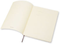 Alternative view 3 of Moleskine Classic Notebook, Extra Large, Squared, Black, Soft Cover (7.5 x 10)