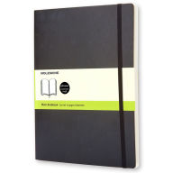 Title: Moleskine Classic Notebook, Extra Large, Plain, Black, Soft Cover (7.5 x 10)