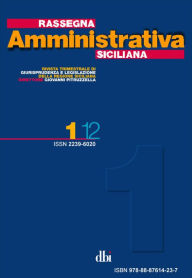 Title: Rassegna Amministrativa Siciliana 1-12, Author: DBI