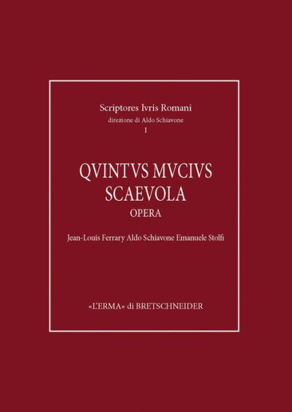 Quinto Mucio Scevola: Opera