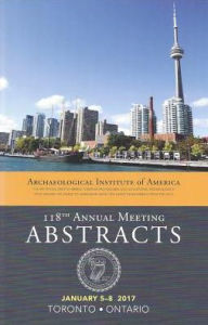 Title: Archaeological Institute of America Abstracts 2017 (Vol 40), Author: Archaeological Institute of America