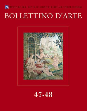 Bollettino d'Arte 47-48, luglio-dicembre 2020: Anno CV, Serie VII