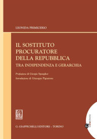 Title: Il sostituto procuratore della Repubblica, Author: Leonida Primicerio