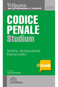 Title: Codice penale studium, Author: Luigi Tramontano