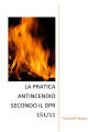 La pratica antincendio secondo il dpr 151/11