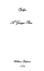 Title: A Georges Perec, Author: Paolo Albani