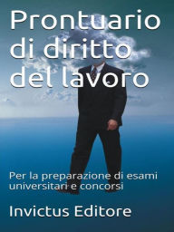 Title: Prontuario di Diritto del Lavoro, Author: AA. VV.