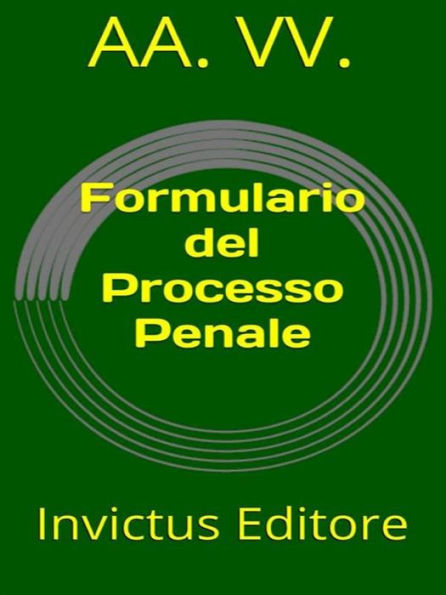 Formulario del Processo Penale