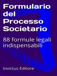 Title: Formulario processo societario, Author: AA. VV.