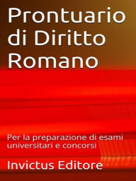 Title: Prontuario di diritto romano, Author: AA. VV.