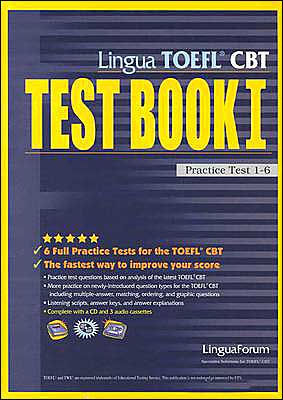 Lingua Toefl Cbt Test Book I By Lingua Forum Paperback