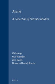 Title: Arche: A Collection of Patristic Studies, Author: JirÃ Å tedron