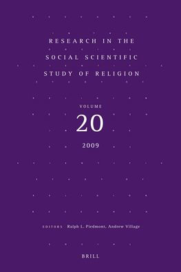 Research in the Social Scientific Study of Religion, Volume 20