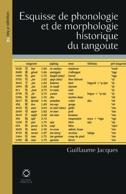 Esquisse de Phonologie et de Morphologie Historique du Tangoute