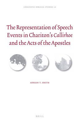 The Representation of Speech Events in Chariton?s