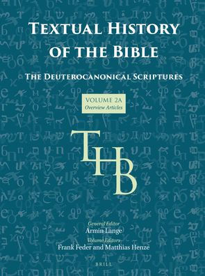 Textual History of the Bible Vol. 2A