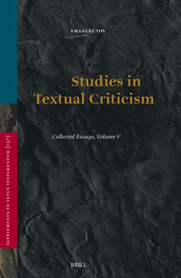 Studies in Textual Criticism