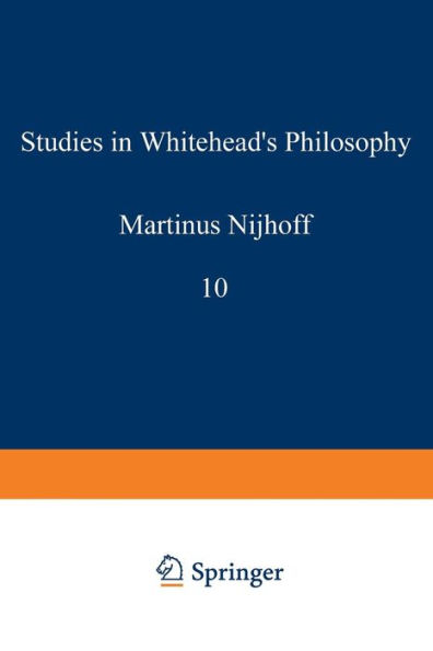 Studies in Whitehead's Philosophy