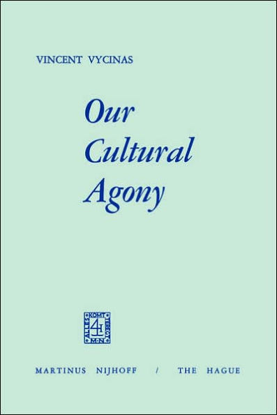 Our Cultural Agony