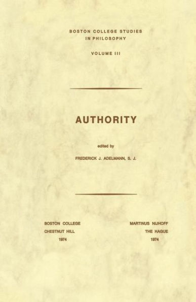 Authority / Edition 1