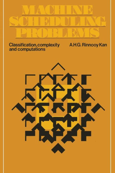 Machine Scheduling Problems: Classification, complexity and computations