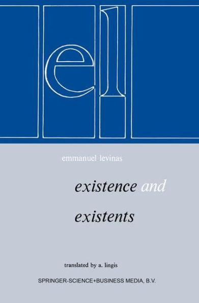 Existence et Existents / Edition 1