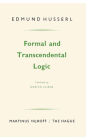 Formal and Transcendental Logic / Edition 9