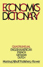 Quadrilingual Economics Dictionary / Edition 1