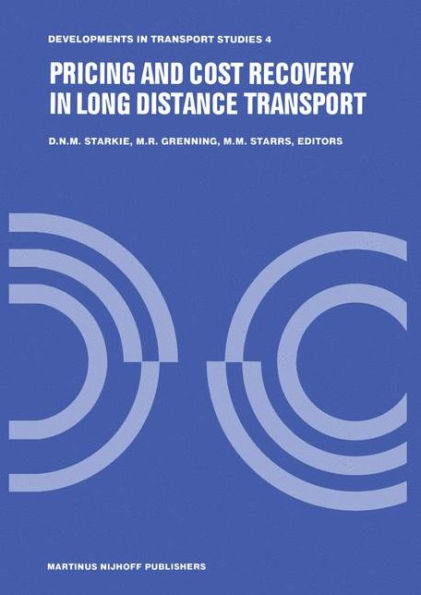 Pricing and Cost Recovery in Long Distance Transport / Edition 1