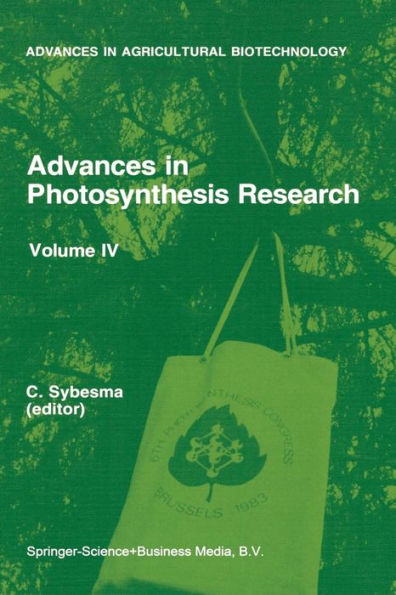 Advances in Photosynthesis Research: Proceedings of the VIth International Congress on Photosynthesis, Brussels, Belgium, August 1-6, 1983. Volume 4