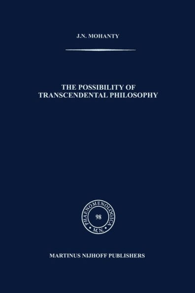 The Possibility of Transcendental Philosophy