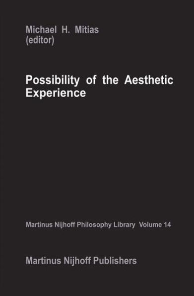 Possibility of the Aesthetic Experience / Edition 1