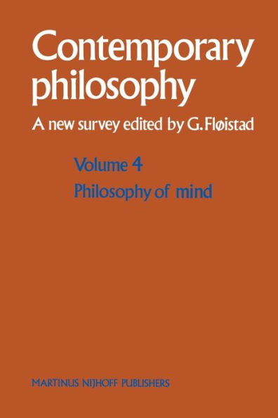 Philosophy of Mind/Philosophie de l'esprit