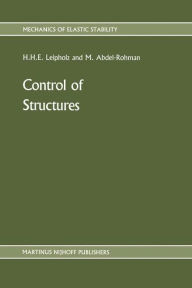 Title: Control of Structures, Author: U. Leipholz