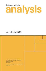 Title: Analysis: Part One: Elements / Edition 1, Author: Krzysztof Maurin