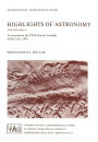 Highlights of Astronomy: Part I as Presented at the XVIth General Assembly 1976