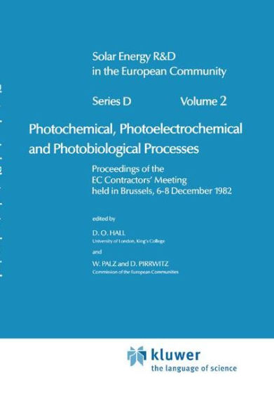 Photochemical, Photoelectrochemical and Photobiological Processes, Vol.2 / Edition 1