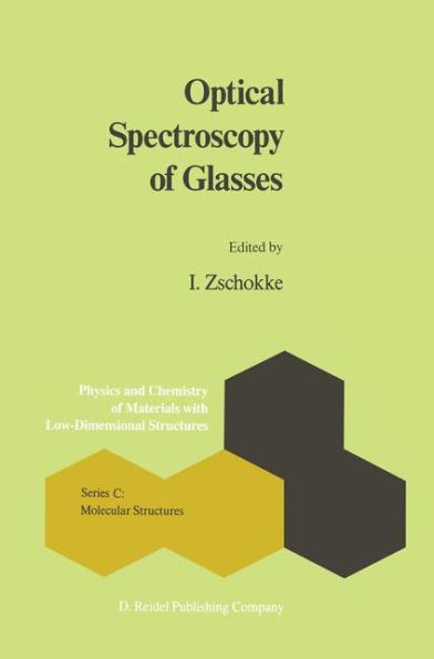 Optical Spectroscopy of Glasses / Edition 1