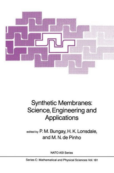 Synthetic Membranes:: Science, Engineering and Applications / Edition 1