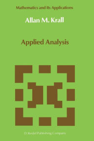 Title: Applied Analysis, Author: A.M. Krall