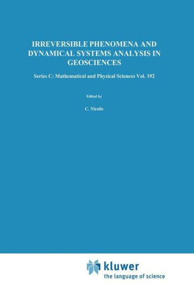 Irreversible Phenomena and Dynamical Systems Analysis in Geosciences