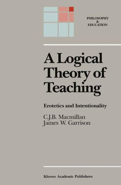 A Logical Theory of Teaching: Erotetics and Intentionality