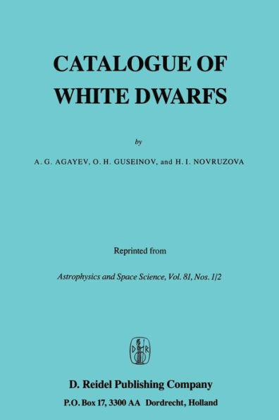 Catalogue of White Dwarfs / Edition 1