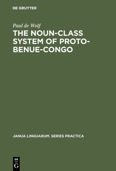 The Noun-Class System of Proto-Benue-Congo