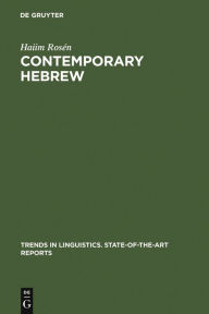Title: Contemporary Hebrew, Author: Haiim Rosén