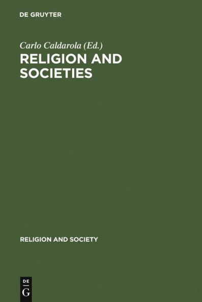 Religion and Societies: Asia and the Middle East / Edition 1