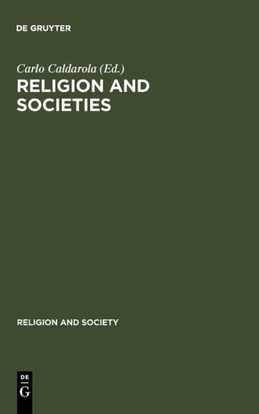 Religion and Societies: Asia and the Middle East / Edition 1