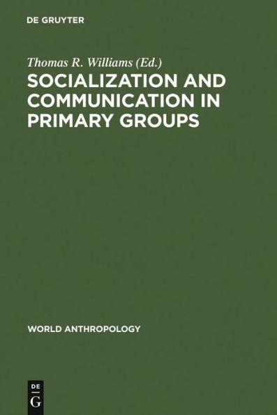 Socialization and Communication in Primary Groups / Edition 1
