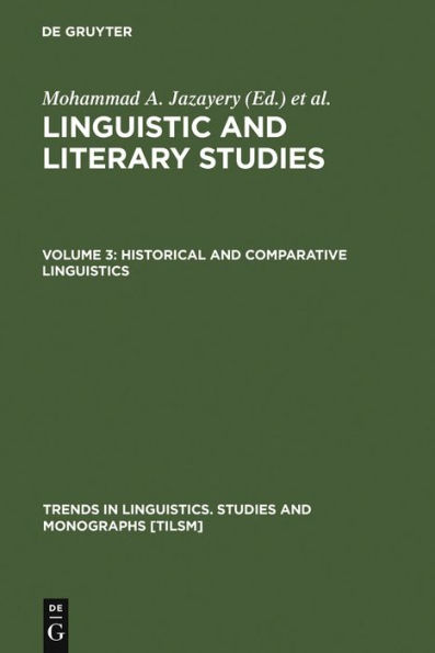 Historical and Comparative Linguistics / Edition 1